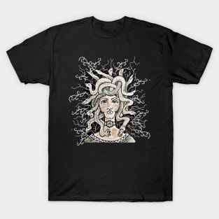 Medusa Gorgo of Gorgons T-Shirt